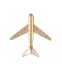 XSB294 - Elegant Aircraft Brooch 